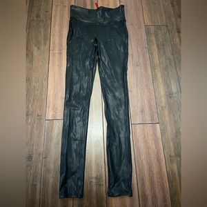 Spanx Faux Leather leggings XS